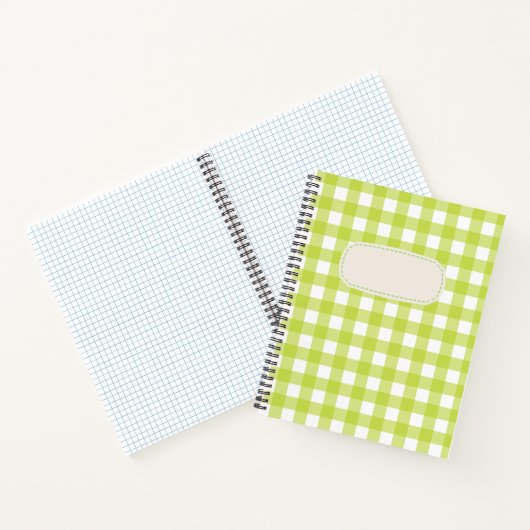 Vichy Vert clair ノートブック (内部)