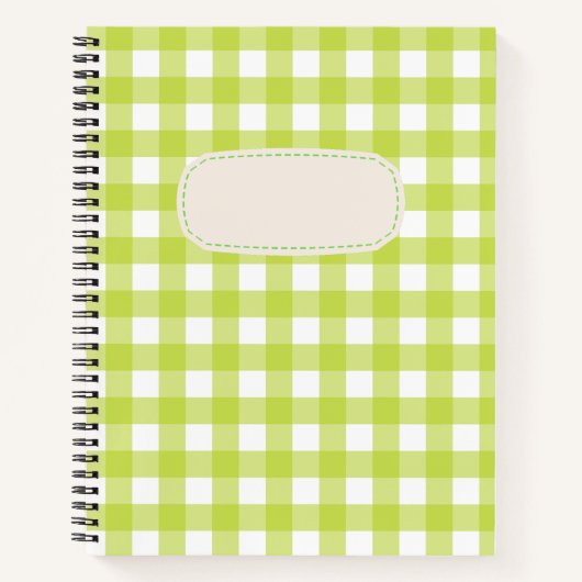 Vichy Vert clair ノートブック (正面)