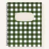 Vichy Vert d'Alsace ノートブック (正面)