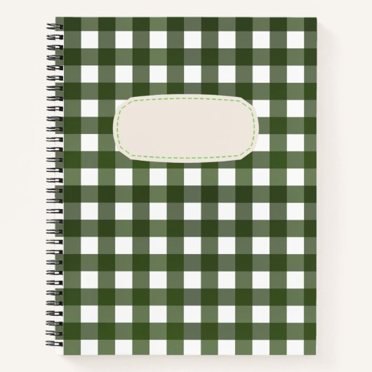 Vichy Vert d'Alsace ノートブック (正面)