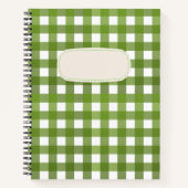 Vichy Vert pomme ノートブック (正面)