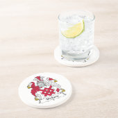 Vickersの家紋 コースター (側面)