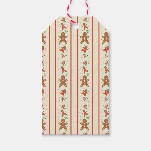 Vickie’s Gingerbread Parade-Cream  ギフトタグ (正面)