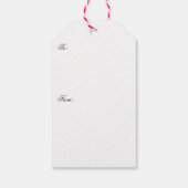 Vickie’s Gingerbread Parade-Cream  ギフトタグ (裏面)