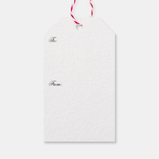 Vickie’s Gingerbread Parade-Cream  ギフトタグ (裏面)