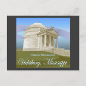 VicksburgのMSの郵便はがき ポストカード (正面)