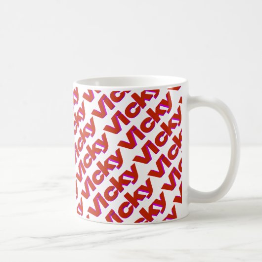 Vicky コーヒーマグカップ (右)