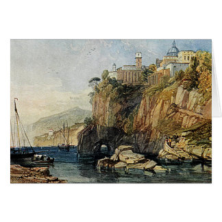 Vico, Bay of Naples – 水彩絵画カード