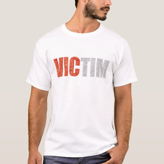 Victimology -刑事心(前部) tシャツ (正面)