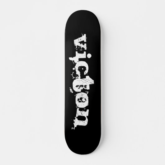 Victon Splatter Brand Logo Skateboard スケートボード (正面)