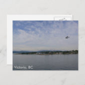 Victoria上の水上機、BCポストカード ポストカード (正面/裏面)