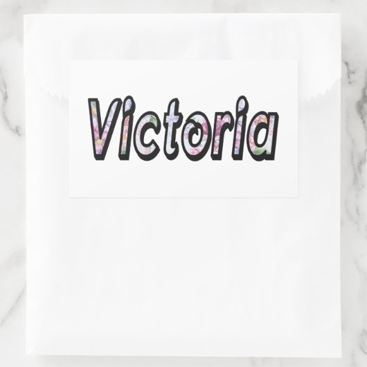 victoria 長方形シール (バッグ)