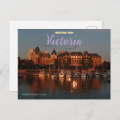 Victoria British Columbia Canada Postcard ポストカード (正面/裏面)