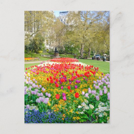 Victoria Embankment Gardens, London UKポストカード ポストカード (正面)