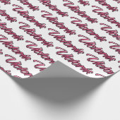 Victoria fade pink personalisiertes Geschenkpapier ラッピングペーパー (角)