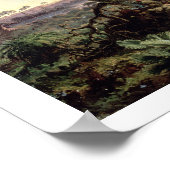 Victoria Falls at Sunrise, with 'The Smoke', or 'S ポスター (角)