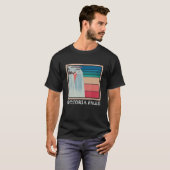 Victoria Falls Zambia Waterfall Souvenir Africa Zi Tシャツ (正面フル)