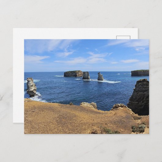 Victoria’s Bay of Islands Coastal Panorama ポストカード (正面/裏面)