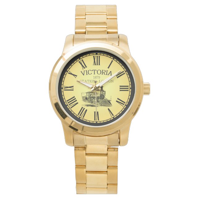 Victoria Station to London England to 1879 to 腕時計 (正面)