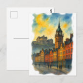 Victoria Street Edinburgh Castle, Old Town  ポストカード (正面/裏面)