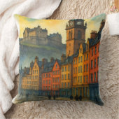 Victoria Street Edinburgh – Scotland Old Town クッション (ブランケット)