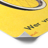 VICTORIA VICKY、ヴィンテージ・バイク・ポスター広告 ポスター (角)