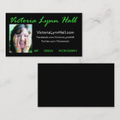 VictoriaLynnHall.comの名刺 名刺 (正面/裏面)