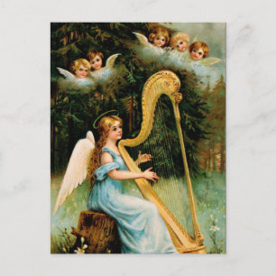 Victorian Angel Christmas Postcards シーズンポストカード