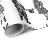 victorian animals kids funny ラッピングペーパー (ロールコーナー)