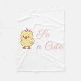 Victorian Baby Girl Print with 1980s 19th Century  フリースブランケット