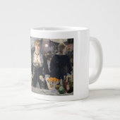 Victorian Bar Girl at Folies Bergere in France ジャンボコーヒーマグカップ (正面右)