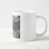 Victorian Bar Girl at Folies Bergere in France ジャンボコーヒーマグカップ (右)