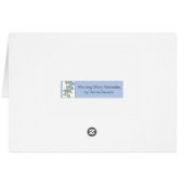 Victorian beauty in purple coat (裏面横)