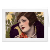 Victorian beauty in purple coat (正面横)