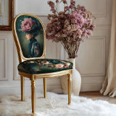 Victorian Bloom, Fantasy Portrait, Floral Couture 薄葉紙