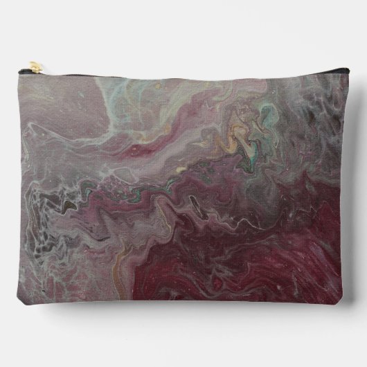 Victorian Blush Print Cut Sew Bag アクセサリーポーチ (正面)