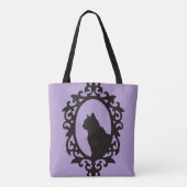 Victorian Cat Gothic Tote Bag トートバッグ (裏面)