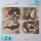 Victorian Christmas 4-in-1 Decoupage Combo 薄葉紙 (クラフト)