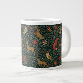 Victorian Christmas Animal & Botanical  ジャンボコーヒーマグカップ