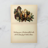 Victorian Christmas Elegance  シーズンカード (内部)