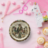 Victorian Christmas Elegance  ペーパーボウル (パーティー)