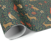 Victorian Christmas Floral  ラッピングペーパー (ロールコーナー)