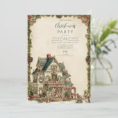 Victorian Christmas House 招待状 (スタンド正面)