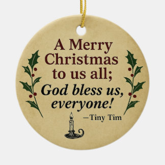 Victorian Christmas Ornament - A Christmas Carol セラミックオーナメント