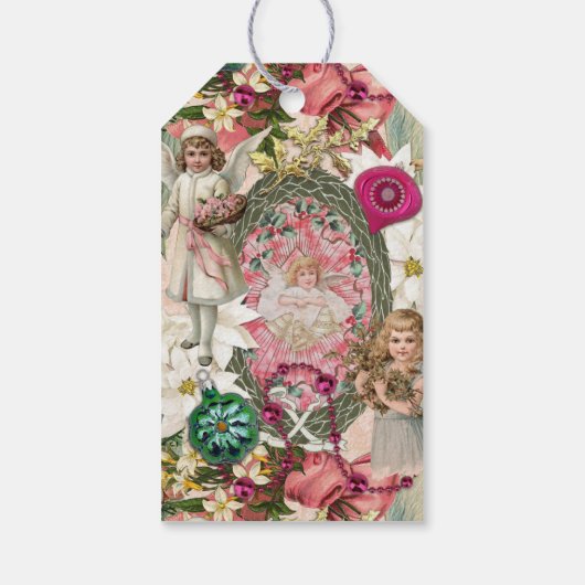 Victorian Christmas Sparkle ギフトタグ (裏面)