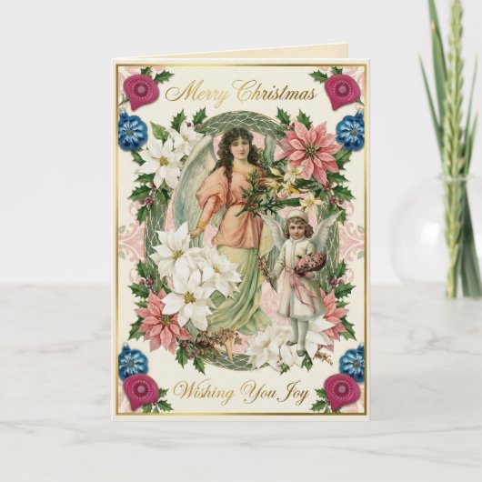 Victorian Christmas Sparkle シーズンカード (正面)