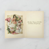 Victorian Christmas Sparkle シーズンカード (内部)