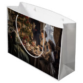 Victorian Christmas Tea Party ラージペーパーバッグ (裏面アングル)