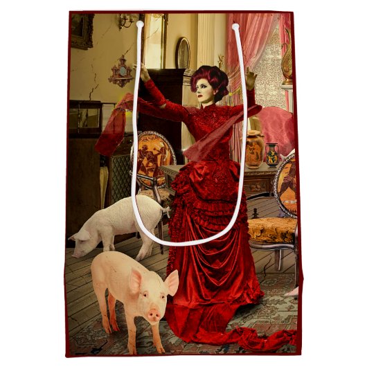 Victorian Circe ミディアムペーパーバッグ (裏面)