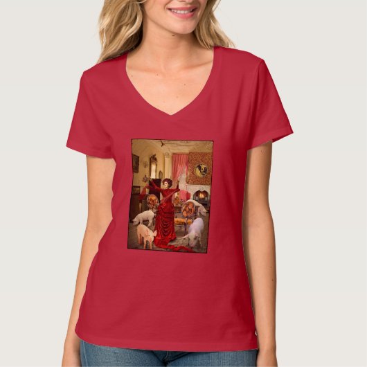 Victorian Circe Tシャツ (正面)